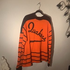 *EBBETS FIELD FLANNELS * Quaker hockey jerseys